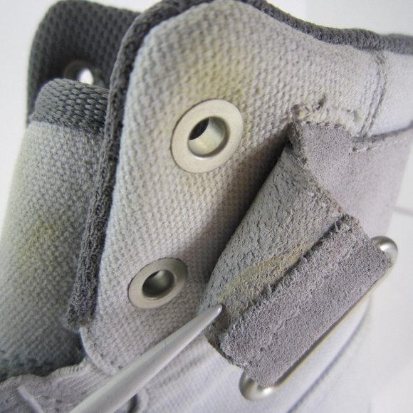 DC Womens Graduate TX High Top Gray Shoes Size Womens US 6W - Picture 6 of 16